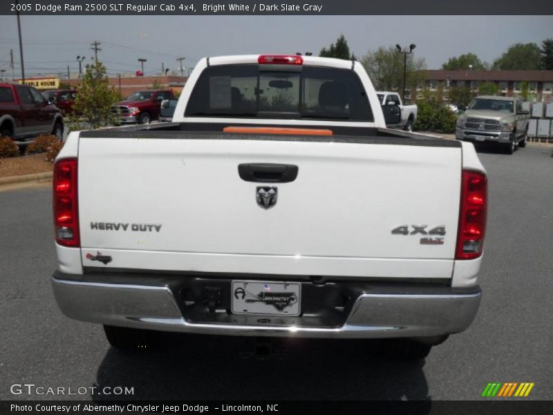 Bright White / Dark Slate Gray 2005 Dodge Ram 2500 SLT Regular Cab 4x4