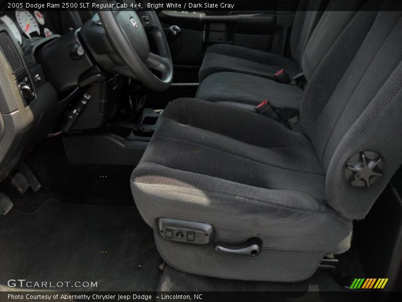 Bright White / Dark Slate Gray 2005 Dodge Ram 2500 SLT Regular Cab 4x4
