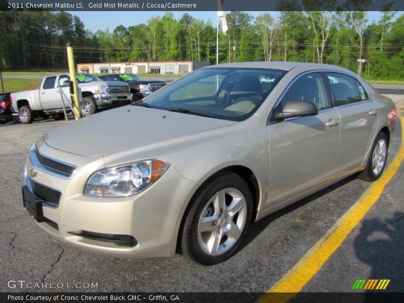 Gold Mist Metallic / Cocoa/Cashmere 2011 Chevrolet Malibu LS