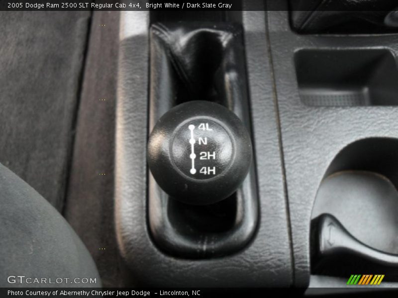 Bright White / Dark Slate Gray 2005 Dodge Ram 2500 SLT Regular Cab 4x4