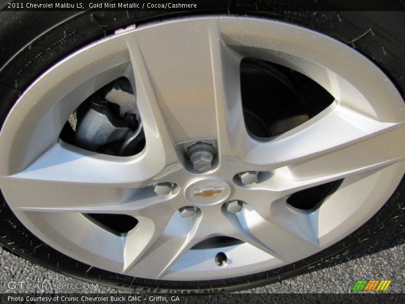 Gold Mist Metallic / Cocoa/Cashmere 2011 Chevrolet Malibu LS