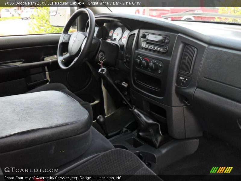 Bright White / Dark Slate Gray 2005 Dodge Ram 2500 SLT Regular Cab 4x4