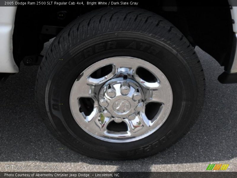 Bright White / Dark Slate Gray 2005 Dodge Ram 2500 SLT Regular Cab 4x4