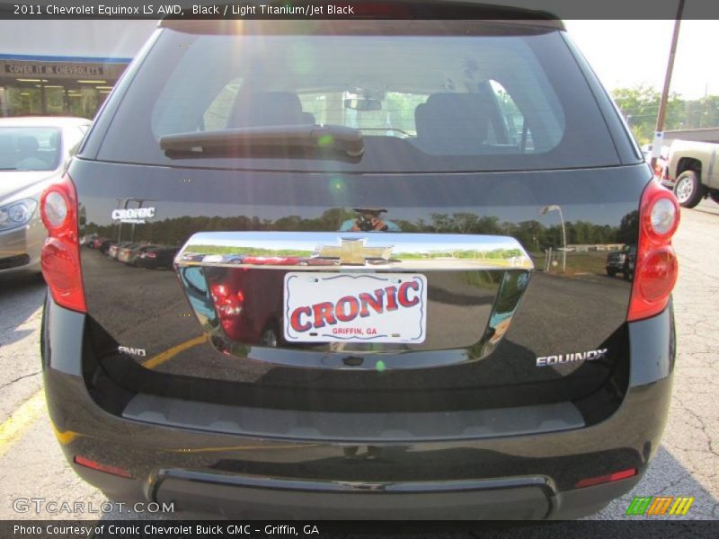 Black / Light Titanium/Jet Black 2011 Chevrolet Equinox LS AWD