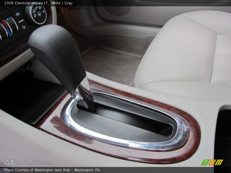 White / Gray 2008 Chevrolet Impala LT