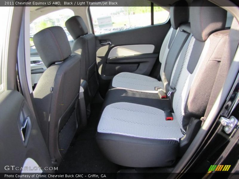 Black / Light Titanium/Jet Black 2011 Chevrolet Equinox LS AWD