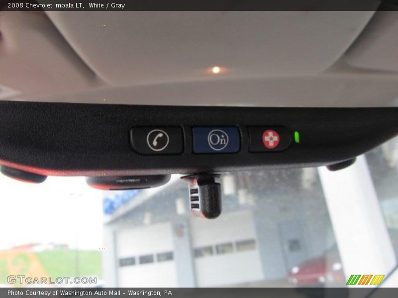 White / Gray 2008 Chevrolet Impala LT