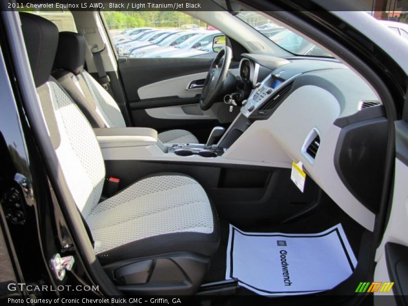 Black / Light Titanium/Jet Black 2011 Chevrolet Equinox LS AWD