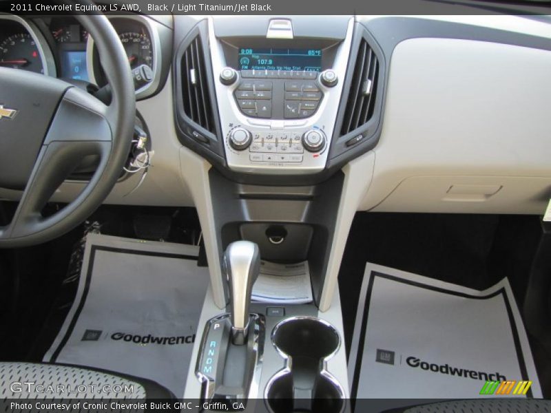 Black / Light Titanium/Jet Black 2011 Chevrolet Equinox LS AWD