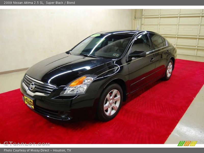 Super Black / Blond 2009 Nissan Altima 2.5 SL