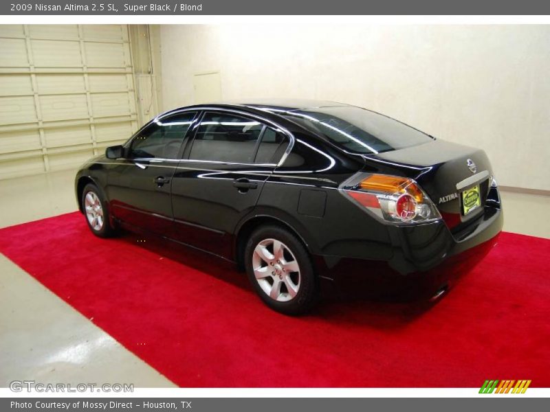 Super Black / Blond 2009 Nissan Altima 2.5 SL