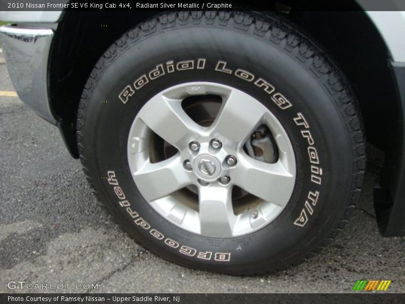  2010 Frontier SE V6 King Cab 4x4 Wheel