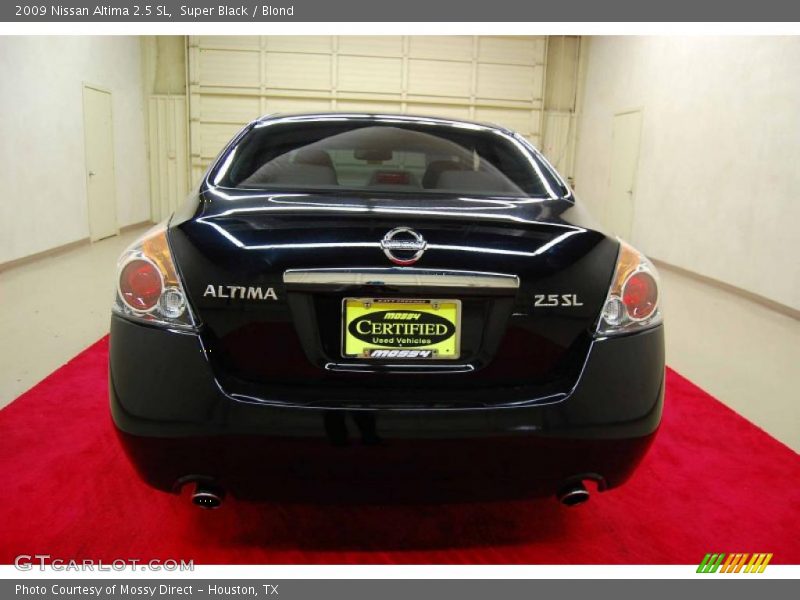 Super Black / Blond 2009 Nissan Altima 2.5 SL