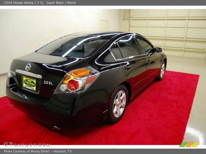 Super Black / Blond 2009 Nissan Altima 2.5 SL