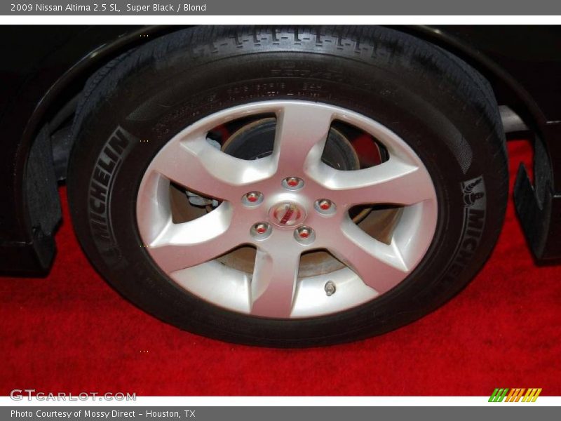 Super Black / Blond 2009 Nissan Altima 2.5 SL
