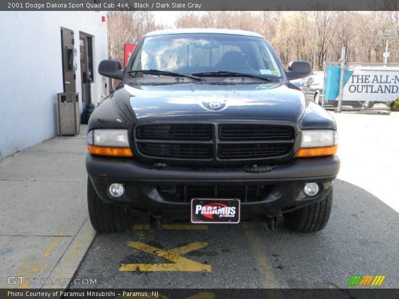 Black / Dark Slate Gray 2001 Dodge Dakota Sport Quad Cab 4x4