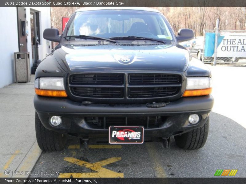 Black / Dark Slate Gray 2001 Dodge Dakota Sport Quad Cab 4x4