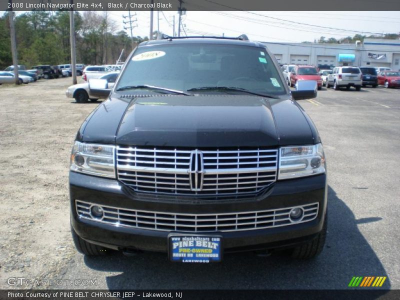 Black / Charcoal Black 2008 Lincoln Navigator Elite 4x4