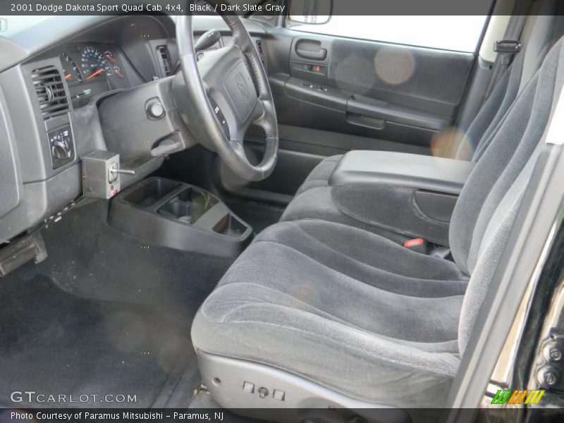  2001 Dakota Sport Quad Cab 4x4 Dark Slate Gray Interior