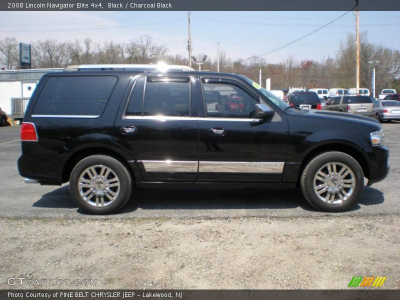 Black / Charcoal Black 2008 Lincoln Navigator Elite 4x4