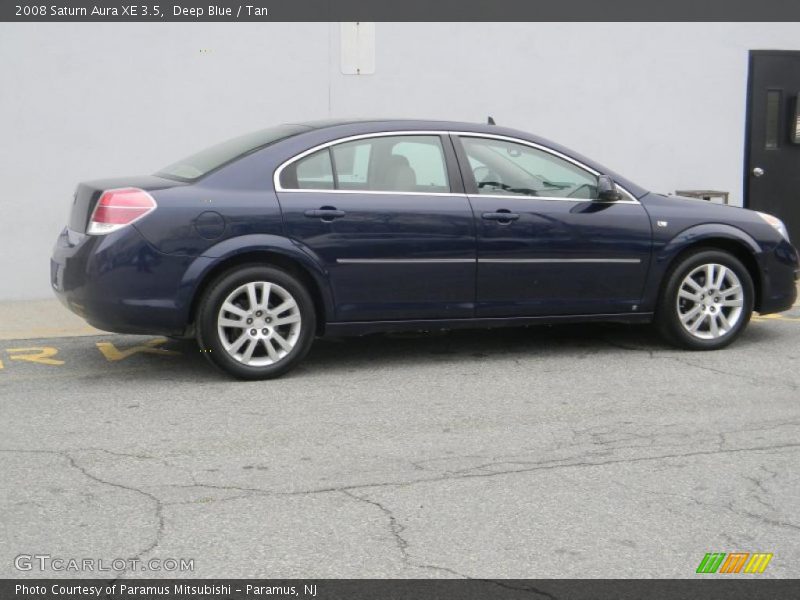 Deep Blue / Tan 2008 Saturn Aura XE 3.5
