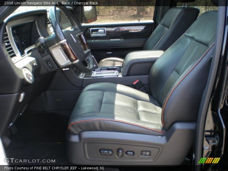 Black / Charcoal Black 2008 Lincoln Navigator Elite 4x4