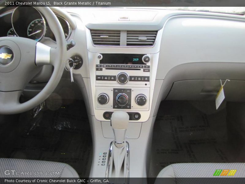 Black Granite Metallic / Titanium 2011 Chevrolet Malibu LS