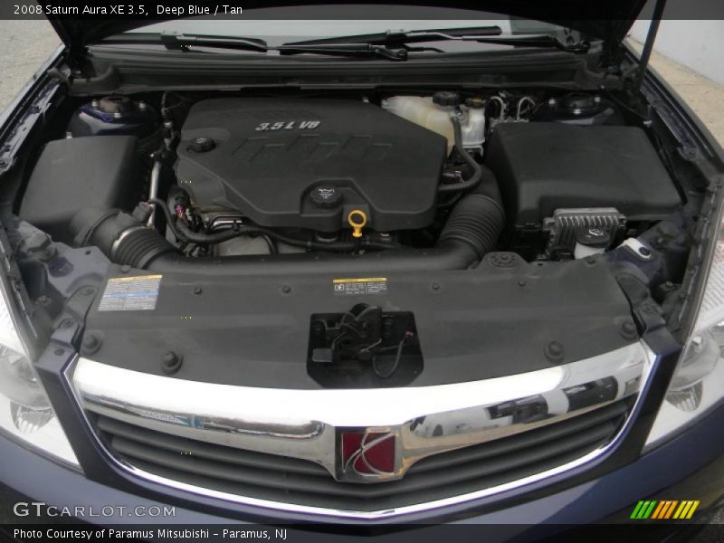 Deep Blue / Tan 2008 Saturn Aura XE 3.5