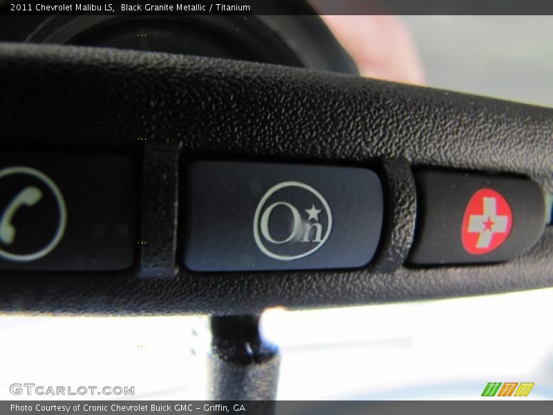 Black Granite Metallic / Titanium 2011 Chevrolet Malibu LS