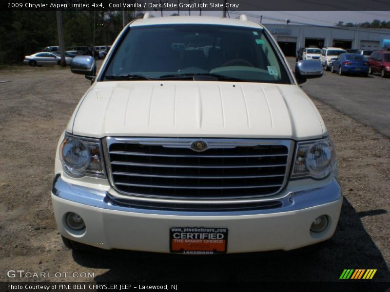 Cool Vanilla / Dark Slate Gray/Light Slate Gray 2009 Chrysler Aspen Limited 4x4