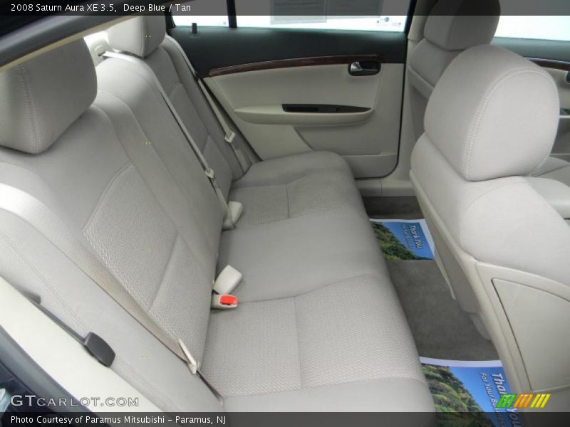 Deep Blue / Tan 2008 Saturn Aura XE 3.5