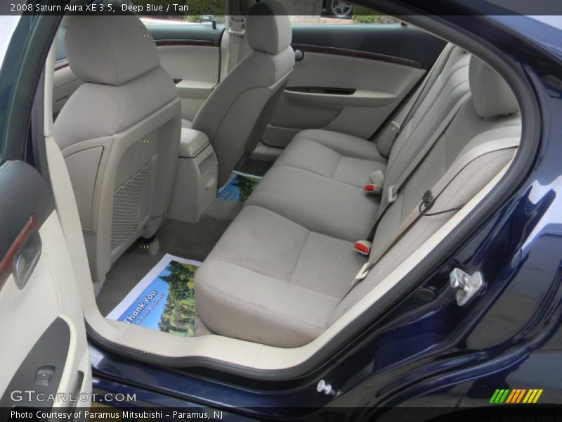 Deep Blue / Tan 2008 Saturn Aura XE 3.5