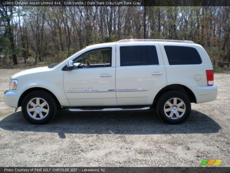 Cool Vanilla / Dark Slate Gray/Light Slate Gray 2009 Chrysler Aspen Limited 4x4