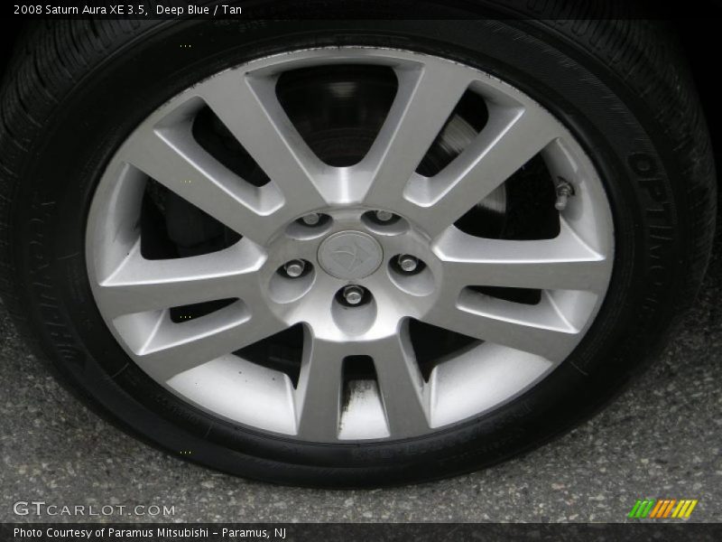 Deep Blue / Tan 2008 Saturn Aura XE 3.5