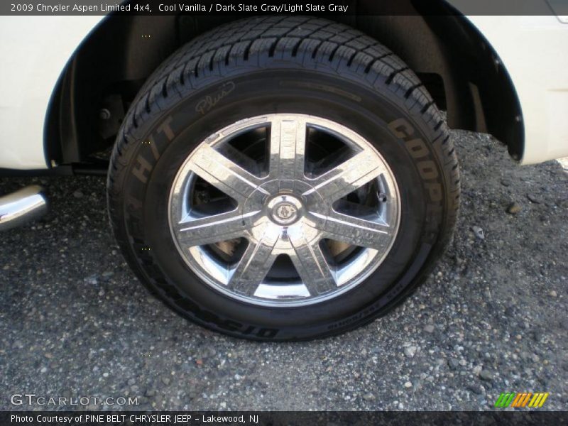Cool Vanilla / Dark Slate Gray/Light Slate Gray 2009 Chrysler Aspen Limited 4x4