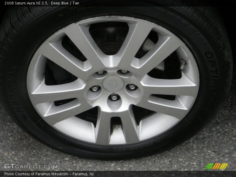 Deep Blue / Tan 2008 Saturn Aura XE 3.5