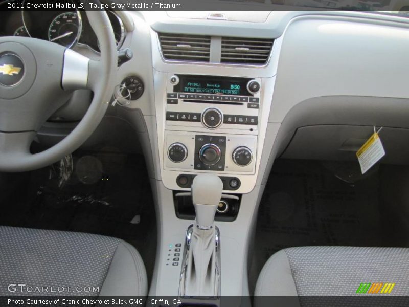 Taupe Gray Metallic / Titanium 2011 Chevrolet Malibu LS