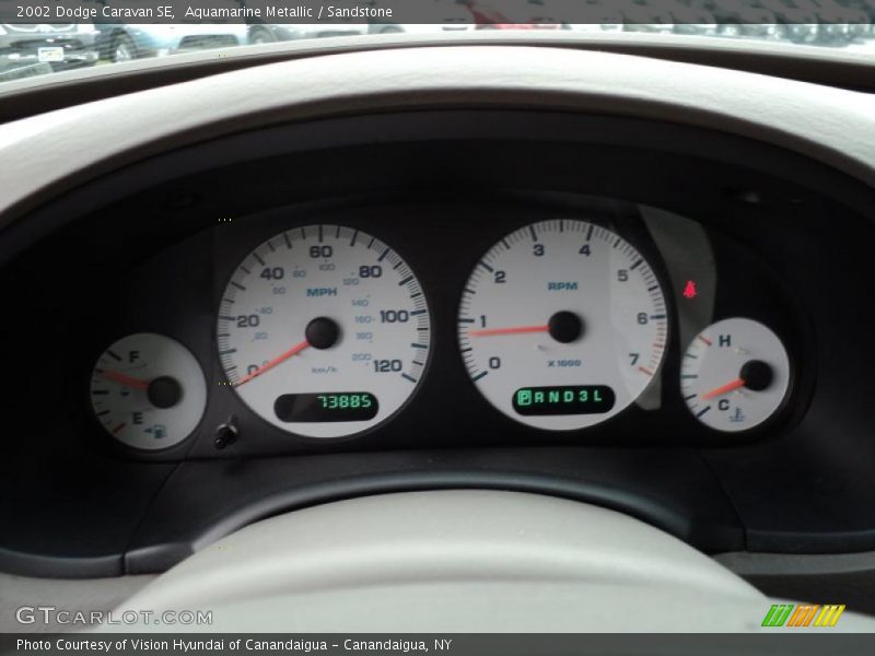  2002 Caravan SE SE Gauges