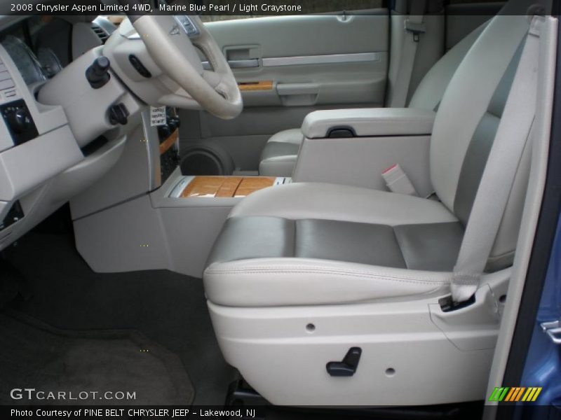  2008 Aspen Limited 4WD Light Graystone Interior