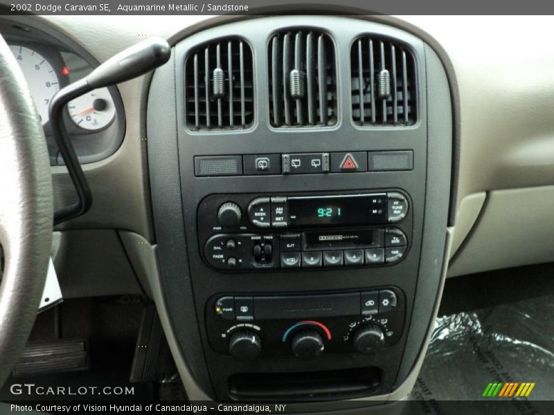 Controls of 2002 Caravan SE