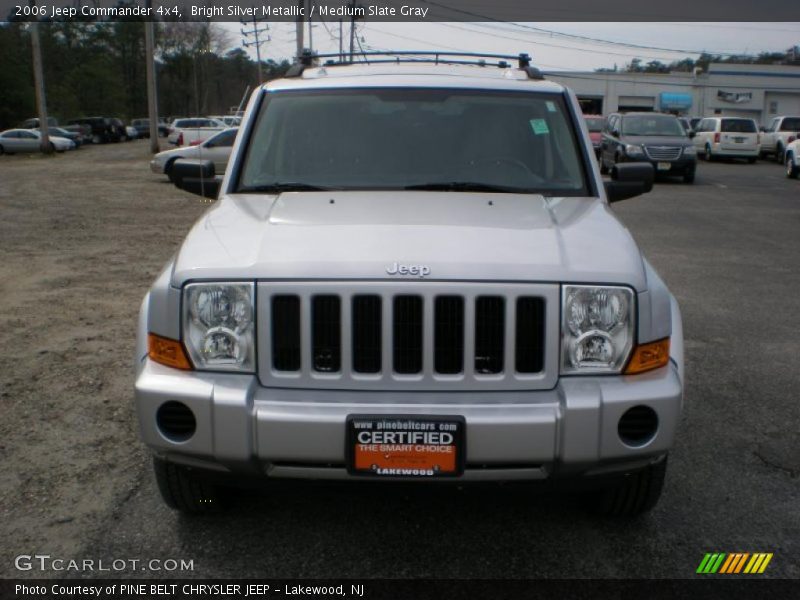 Bright Silver Metallic / Medium Slate Gray 2006 Jeep Commander 4x4