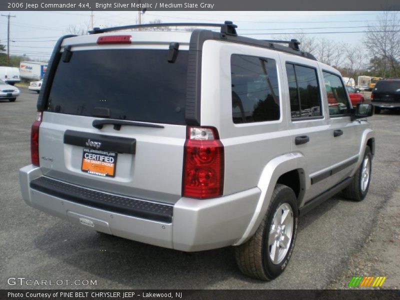 Bright Silver Metallic / Medium Slate Gray 2006 Jeep Commander 4x4