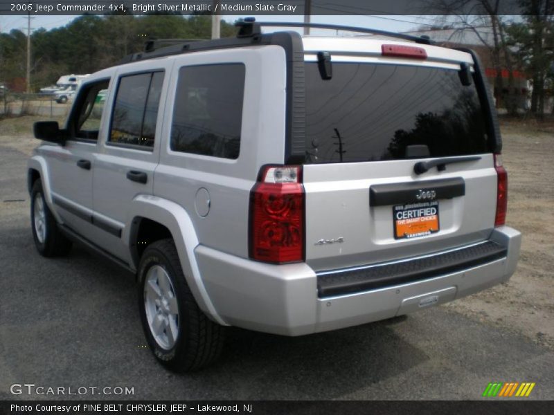 Bright Silver Metallic / Medium Slate Gray 2006 Jeep Commander 4x4