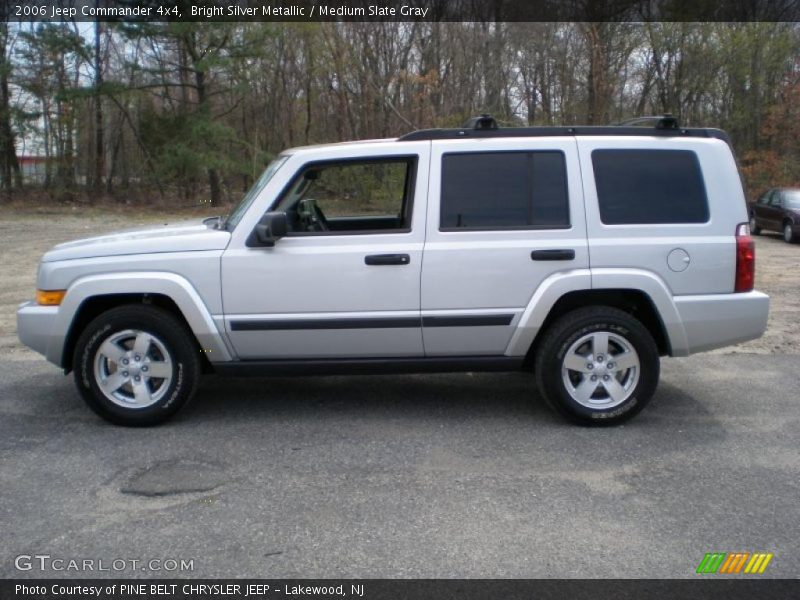 Bright Silver Metallic / Medium Slate Gray 2006 Jeep Commander 4x4