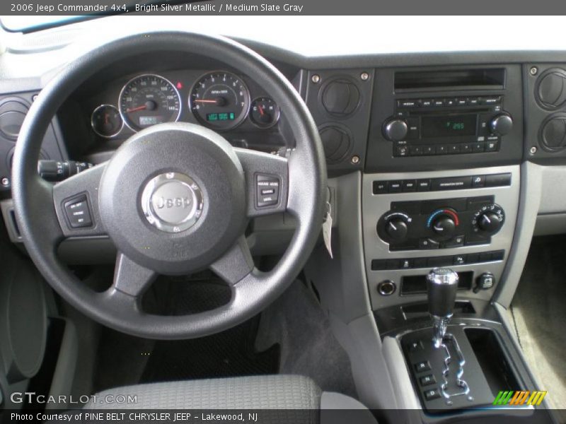 Bright Silver Metallic / Medium Slate Gray 2006 Jeep Commander 4x4