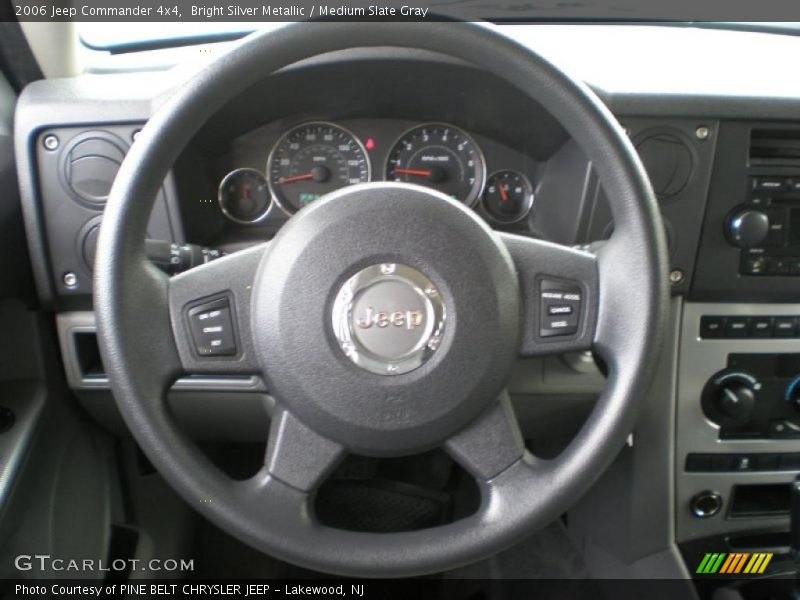 Bright Silver Metallic / Medium Slate Gray 2006 Jeep Commander 4x4