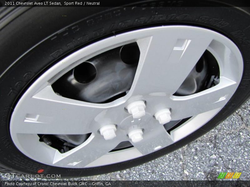 Sport Red / Neutral 2011 Chevrolet Aveo LT Sedan