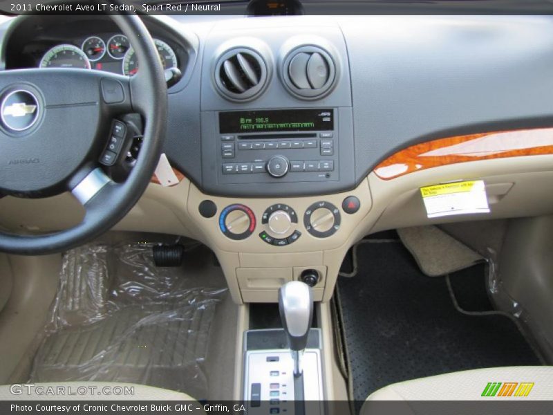 Sport Red / Neutral 2011 Chevrolet Aveo LT Sedan