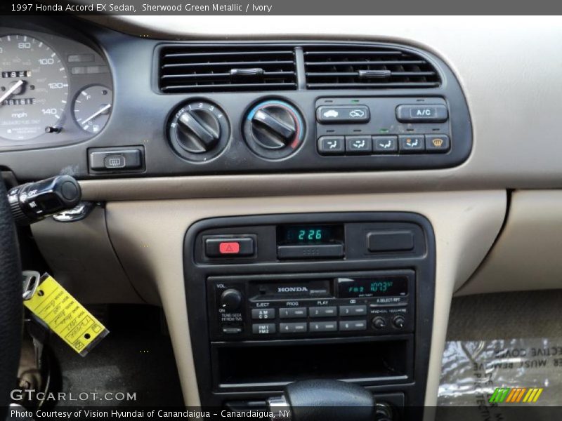 Controls of 1997 Accord EX Sedan