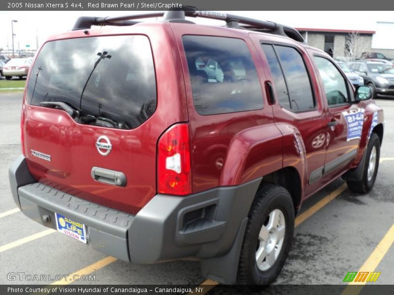 Red Brawn Pearl / Steel/Graphite 2005 Nissan Xterra S 4x4